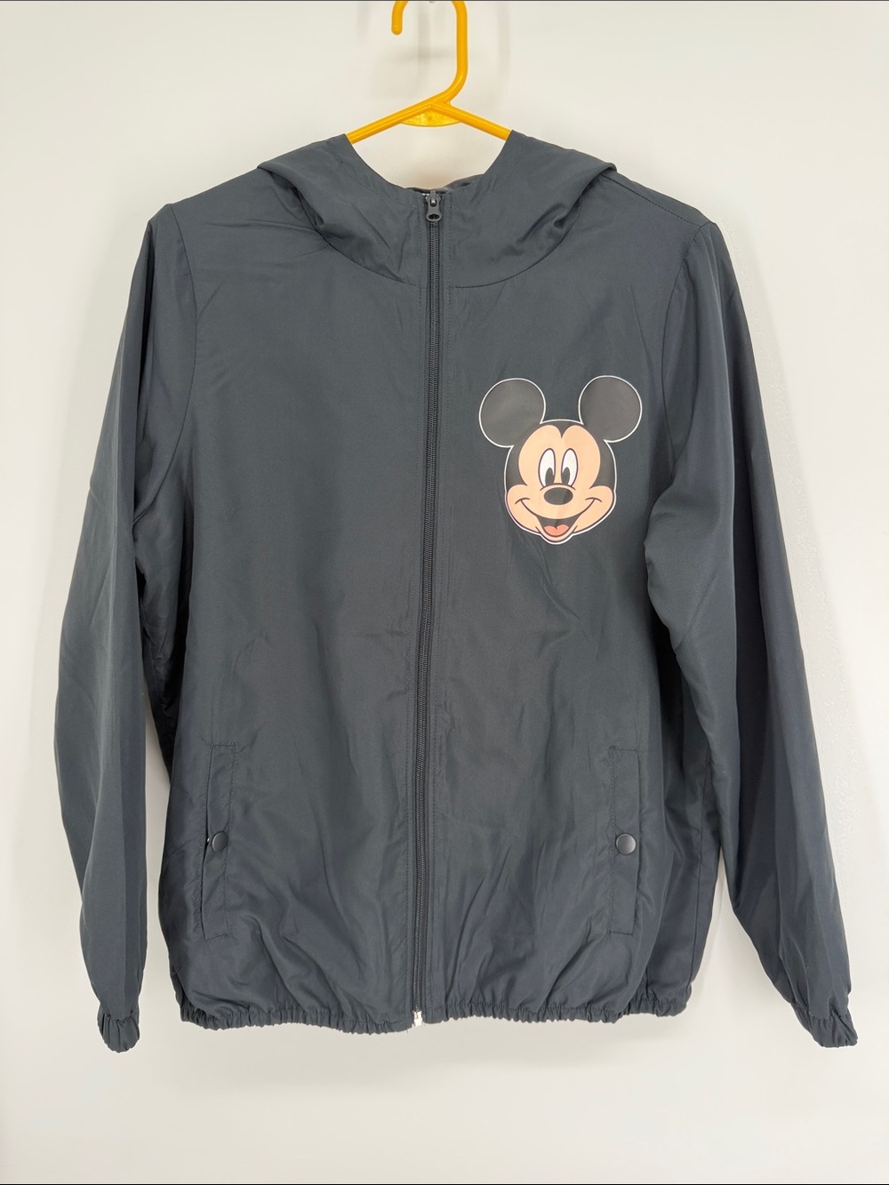 Disney Mickey and Friends Hooded Windbreaker Jacket Men’s Size Medium